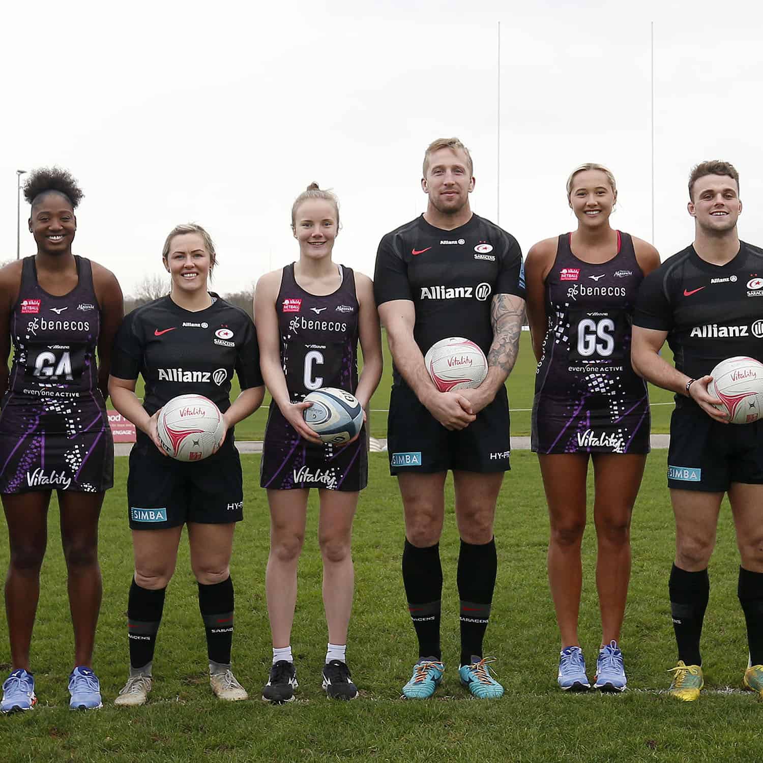 Saracens Rugby and Mavericks Netball