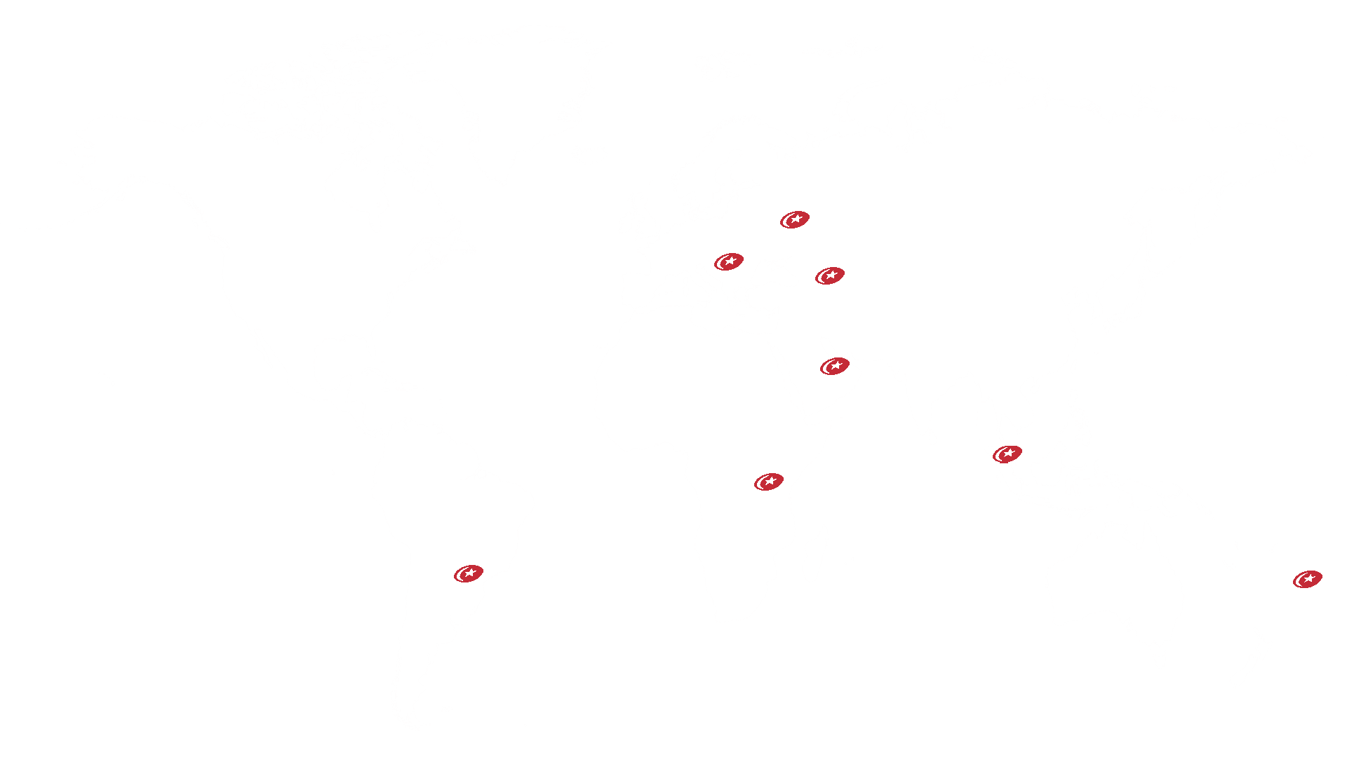 Global Network Map Global Network Map