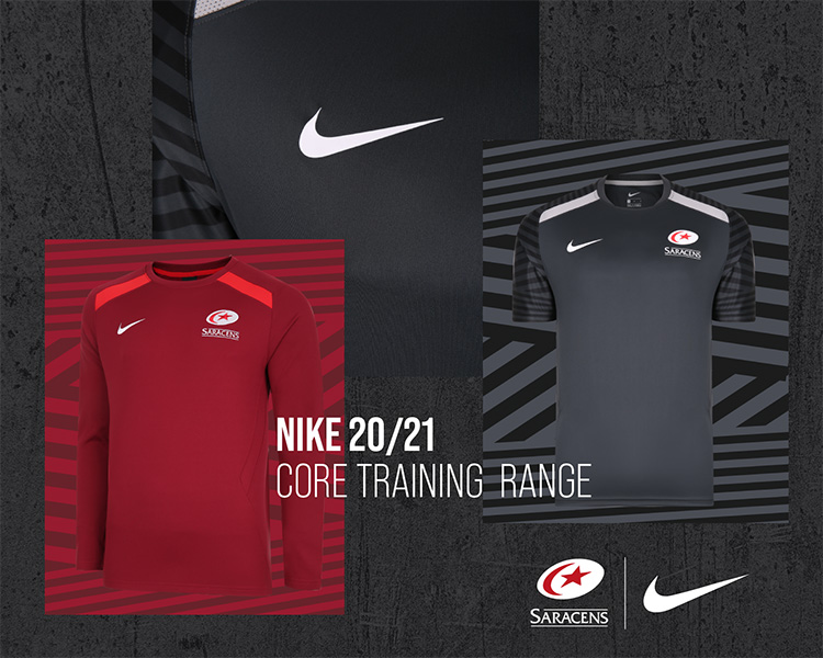 saracens nike t shirt