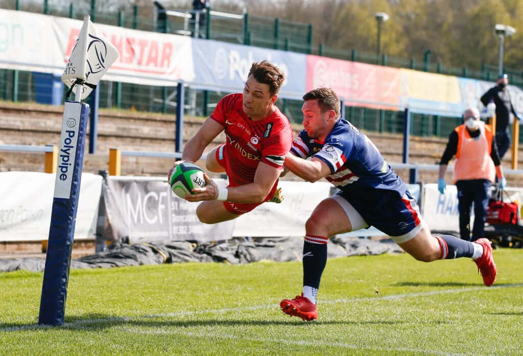 Doncaster Kinights v SaracensGreene King Championship Doncaster Kinights v SaracensGreene King Championship