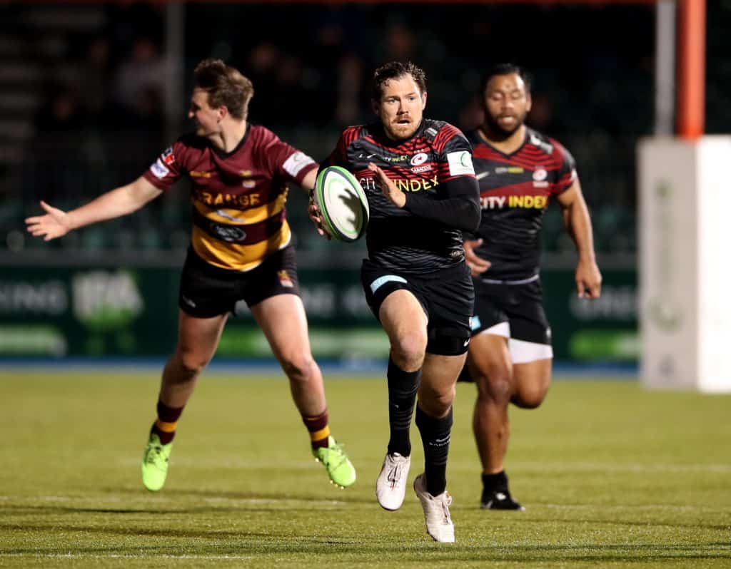 Saracens v AmpthillGreene King Championship Saracens v AmpthillGreene King Championship
