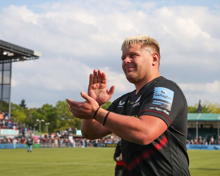 Saracens can today confirm that Richard Barrington will leave the club at the end of the season to join Agen.
