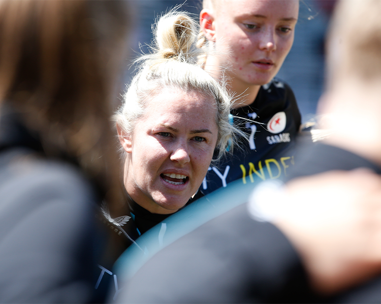 Marlie Packer has had a sensational season so far, and fresh from her Six Nations Player of the Tournament Nomination she now has her sights set on silverware with Saracens.