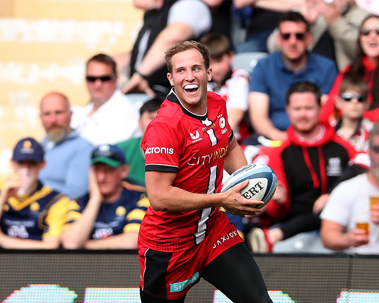 Max Malins is delighted to be bringing up a landmark as he prepares to make his 50th appearance for the club in the huge European Rugby Challenge Cup semi-final against Toulon.