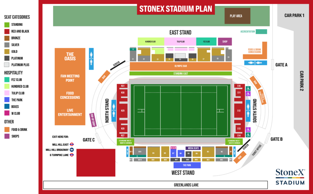 Stadium Map A copy