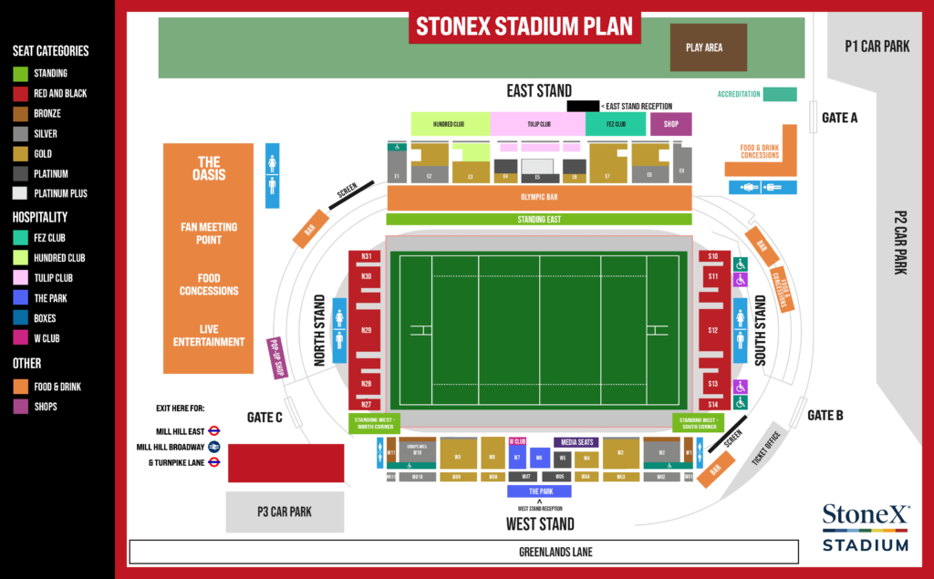 Stadium Map A copy Stadium Map A copy