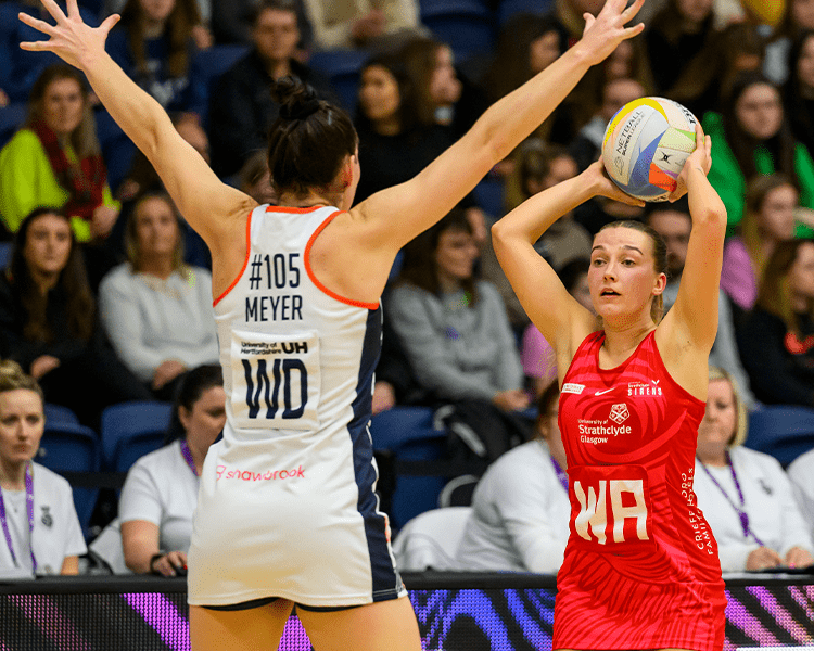 MATCH REPORT | Strathclyde Sirens 71-47 Saracens Mavericks